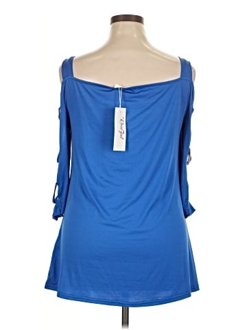 Rose Gal 3/4 Sleeve Top (view 2)