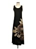 Assorted Brands Graphic Black Casual Dress Size XS (estimated) - photo 1