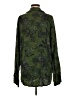 Assorted Brands Tropical Green Long Sleeve Blouse Size M - photo 2