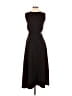Unbranded Solid Black Casual Dress Size XS - photo 1