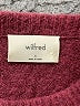 Wilfred Solid Burgundy Pullover Sweater Size S - photo 7