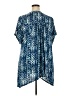 db established 1962 100% Polyester Blue Short Sleeve Blouse Size 3X - photo 2