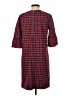 Draper James Plaid Red Casual Dress Size 4 - photo 2