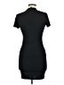 Shein Solid Black Casual Dress Size 6 - photo 2