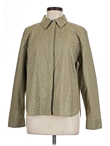 DKNY Jeans Long Sleeve Blouse (view 1)