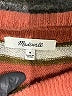 Madewell Stripes Brown Pullover Sweater Size M - photo 7