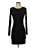 Lulus Solid Black Casual Dress Size S - photo 1