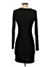 Lulus Solid Black Casual Dress Size S - photo 2