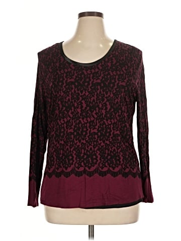 Kelly By Clinton Kelly Long Sleeve Top (view 1)