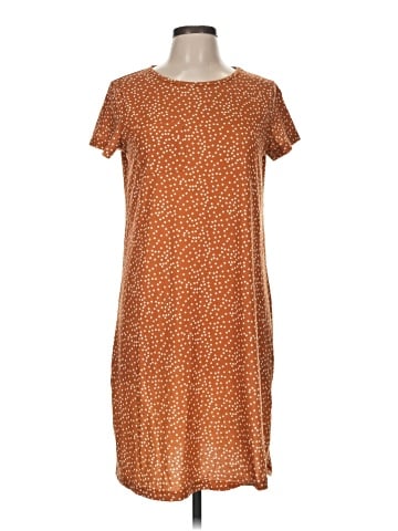 Tickled Teal Casual Dress (view 1)