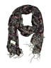 Maurices 100% Polyester Floral Green Purple Scarf One size - photo 1