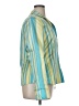 Carlisle 100% Silk Stripes Green Blouse Size 16 - photo 4