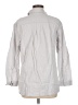 Unbranded Gray 3/4 Sleeve Button-Down Shirt Size M - photo 2