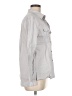 Unbranded Gray 3/4 Sleeve Button-Down Shirt Size M - photo 4