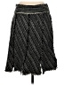 Barami Chevron-herringbone Black Casual Skirt Size 4 - photo 2