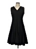Ellen Tracy Solid Black Cocktail Dress Size 10 - photo 1
