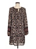 fleur bleue 100% Polyester Paisley Brown Casual Dress Size 6 - photo 1
