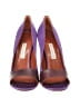 L'autre Chose Color Block Purple Heels Size EU 37 1/2 - photo 2