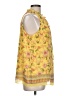 Max Edition 100% Polyester Yellow Sleeveless Blouse Size L - photo 4