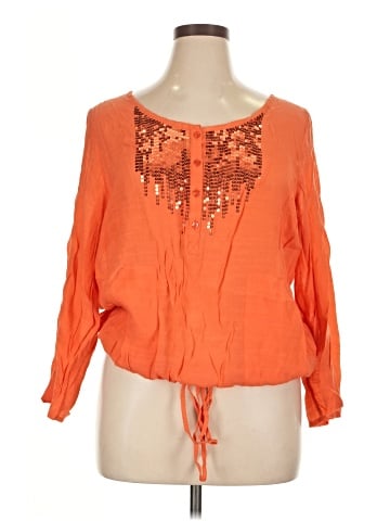 Christopher & Banks 3/4 Sleeve Blouse (view 1)