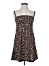 Shein Animal Print Brown Cocktail Dress Size 4 - photo 1