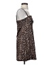 Shein Animal Print Brown Cocktail Dress Size 4 - photo 4