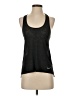 Nike 100% Polyester Black Active Tank Size S - photo 1