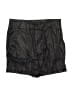 Shein 100% Polyester Metallic Black Shorts Size XS - photo 1