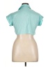 Assorted Brands Teal Short Sleeve Blouse Size XL - photo 2