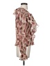 WD.NY 100% Polyester Pink Long Sleeve Blouse Size XS - photo 4