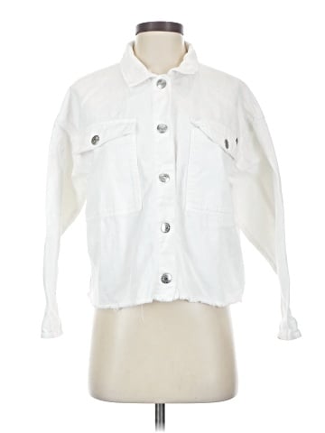 CALVIN KLEIN JEANS 3/4 Sleeve Button-Down Shirt (view 1)