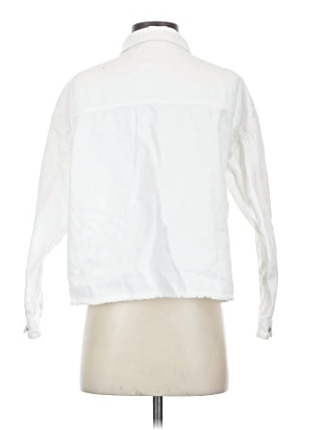 CALVIN KLEIN JEANS 3/4 Sleeve Button-Down Shirt (view 2)