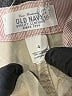 Old Navy 100% Cotton Solid Yellow Khaki Shorts Size 4 - photo 4
