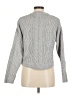 Pink Rose Gray Pullover Sweater Size M - photo 2