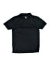 Chaps 100% Polyester Black Short Sleeve Top Size 10 - 12 - photo 1