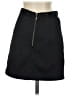 Topshop Solid Black Casual Skirt Size 4 - photo 2
