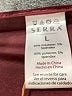 Serra Burgundy Cocktail Dress Size L - photo 7