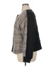 Dolan 100% Polyester Plaid Gray Black Jacket Size 1X - photo 5