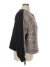 Dolan 100% Polyester Plaid Gray Black Jacket Size 1X - photo 4