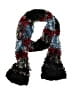 Unbranded Tweed Black Red Scarf One size - photo 1