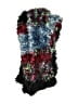 Unbranded Tweed Black Red Scarf One size - photo 2