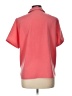 Travelsmith 100% Polyester Pink Short Sleeve Blouse Size L (petite) - photo 2