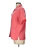 Travelsmith 100% Polyester Pink Short Sleeve Blouse Size L (petite) - photo 5