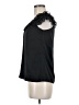 H&M 100% Polyester Black Sleeveless Blouse Size 6 - photo 5