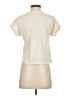 OVS Ivory Short Sleeve Blouse Size S - photo 2