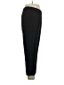 H&M 100% Polyester Solid Black Casual Pants Size 14 - photo 4