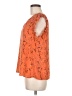 Katherine Barclay 100% Polyester Orange Sleeveless Blouse Size M - photo 5