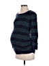 Motherhood Stripes Blue Pullover Sweater Size Sm Maternity - photo 1