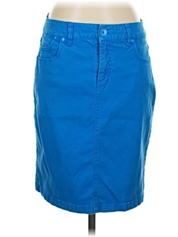 Bandolino Denim Skirt (view 1)