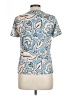 Unbranded Blue Short Sleeve Blouse Size L (estimated) - photo 2